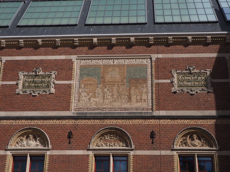 Mural on the Rijksmuseum