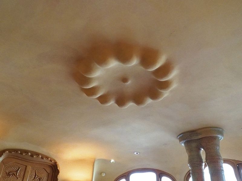 Even the ceiling is special