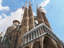 We drive past the Sagrada Familia