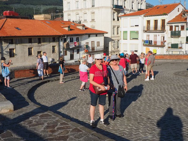 June and Linda with our tour group