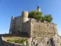 Lighthouse on the old castle