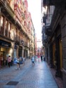 Narrow streets have lots of shade