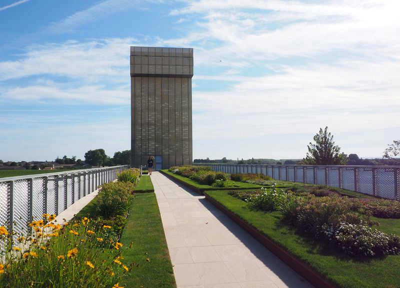 We go to the observation tower