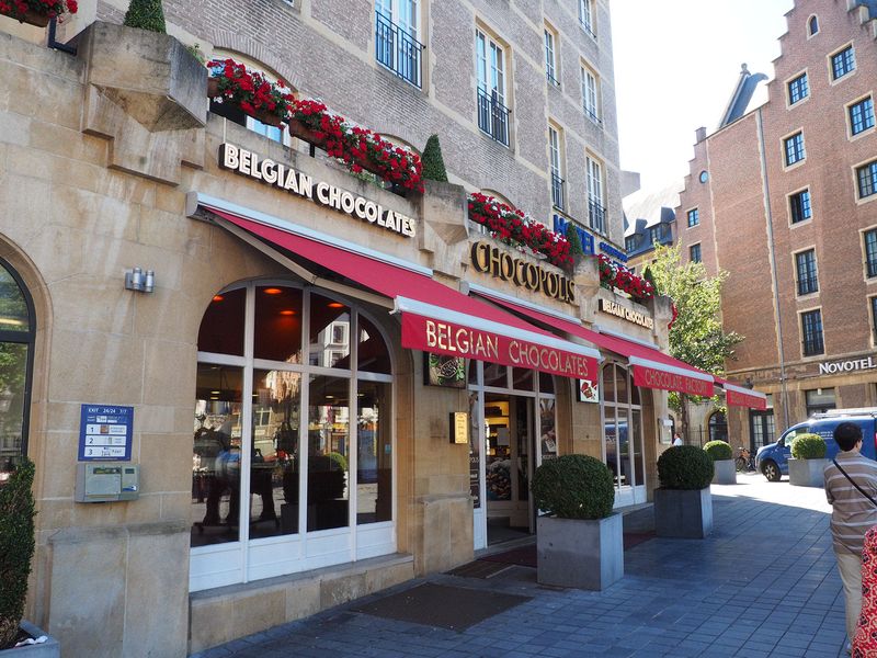 Belgian chocolates store