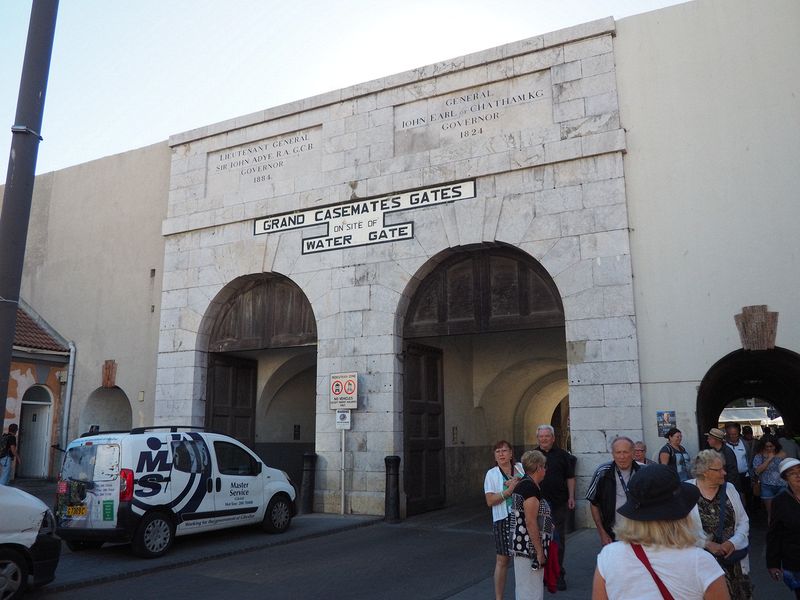 City gates from 1824