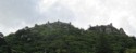 Old Moorish castle from the 8th century on the hilltop