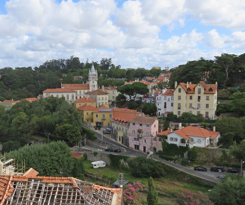 Part of the town of Sintra