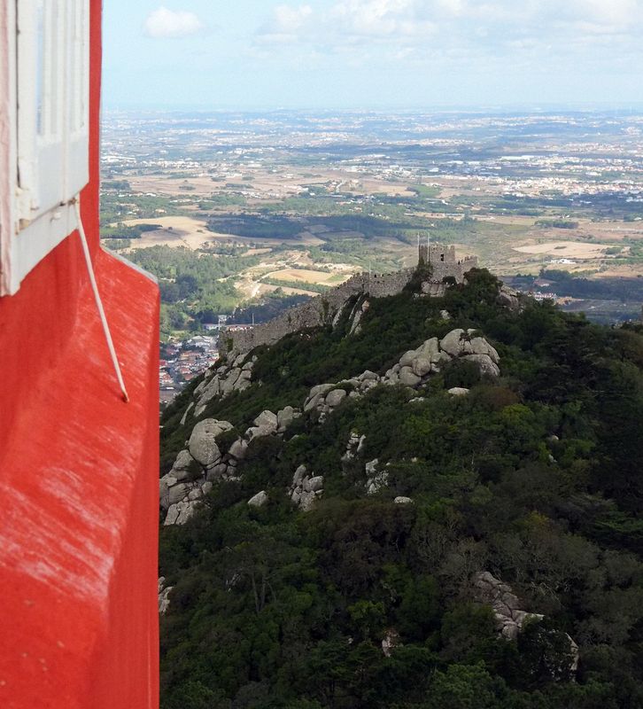 An old Moorish castle is nearby