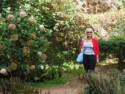 Eloise in one of the many palace gardens