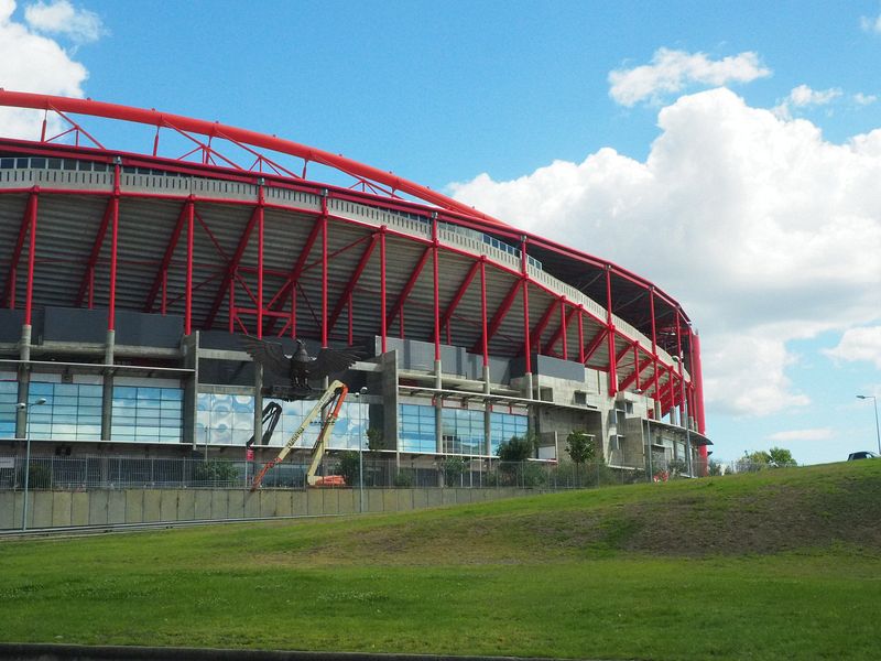 One of the soccer stadiums