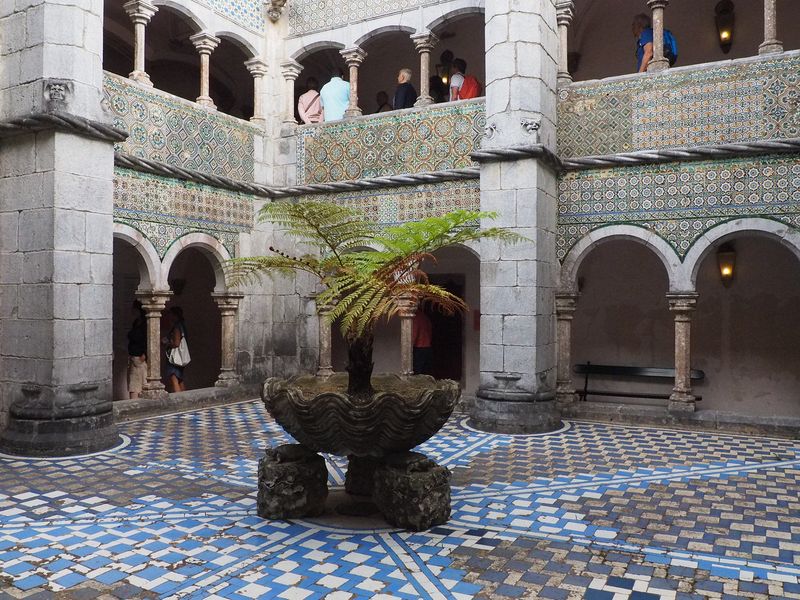 Palace courtyard