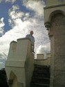 Pete in a guard tower