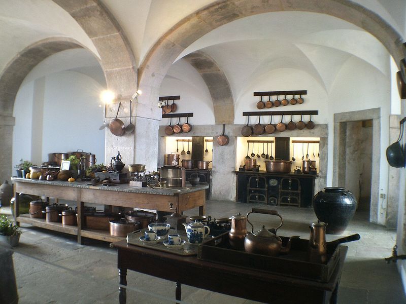 The palace kitchen