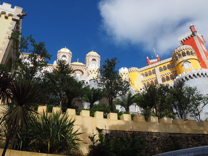 We get our first sight of the Pena Palace 3