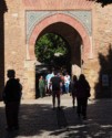 Arched gateway in the Moorish style