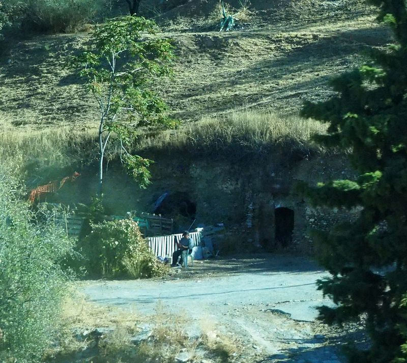 Cave where Gypsies live