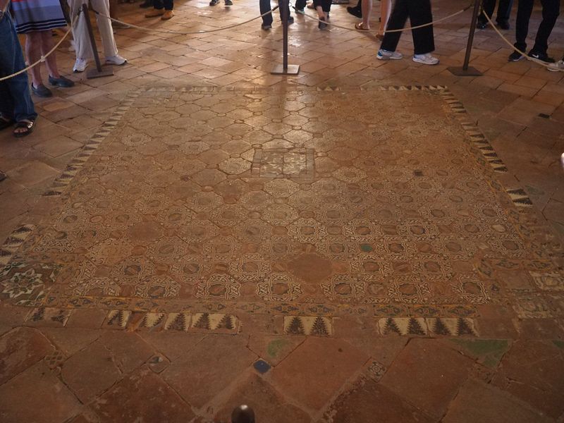 Even the floor is intricate