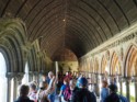 Roof inside the cloister's walkways