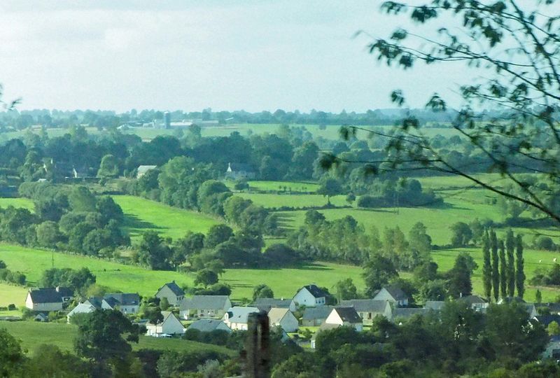 The Normandy countryside