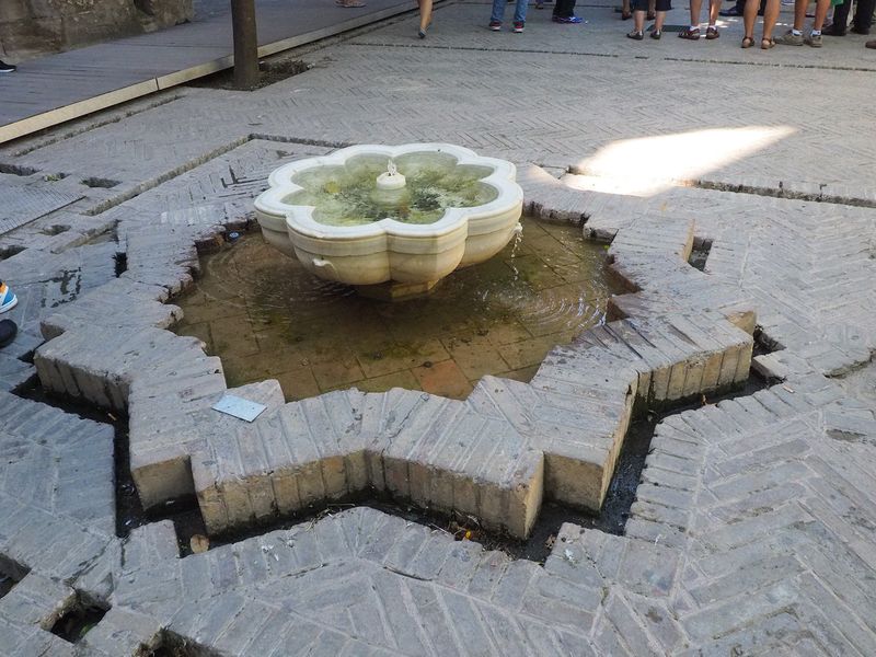 A fountain from the days of the Moors