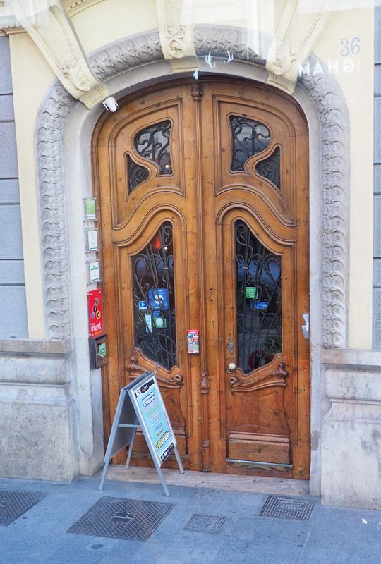 Gaudi style door