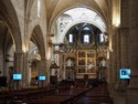 Inside the cathedral