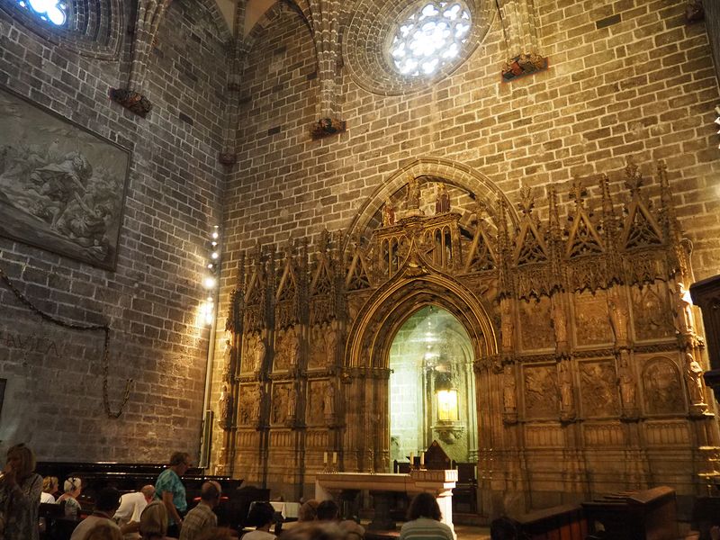 Inside the chapel