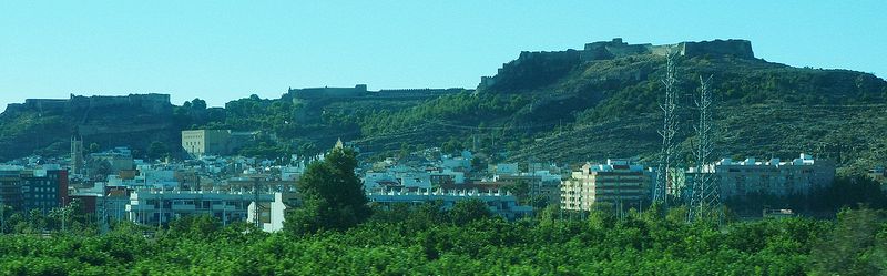 Roman fortifications on the hillltops