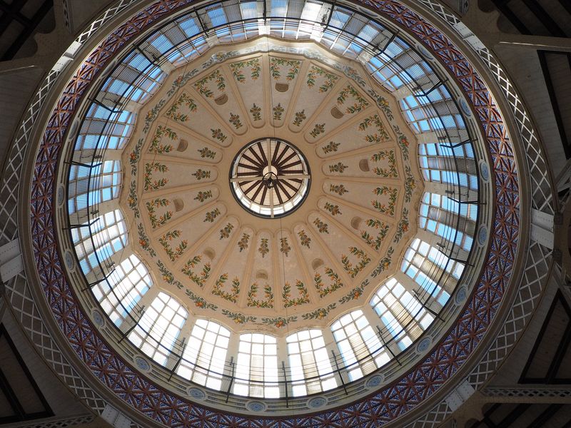 The dome of the market building