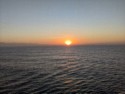 Sunrise as we approach Puerto Chiapas, Mexico