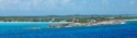 Panoramic view of the cay