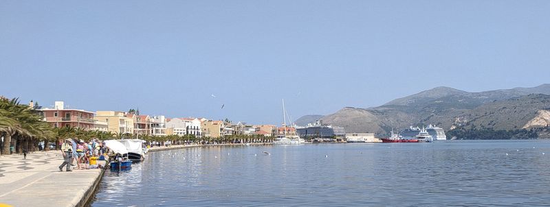 Argostoli waterfront esplanade