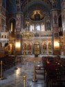 Inside the Athens Cathedral of the Anunciation of the Virgin Mary