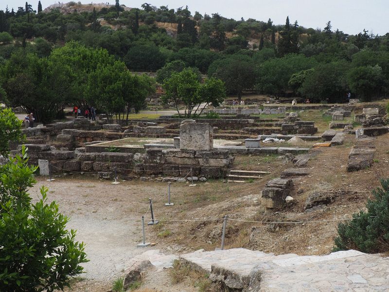 More ruins in the Agora