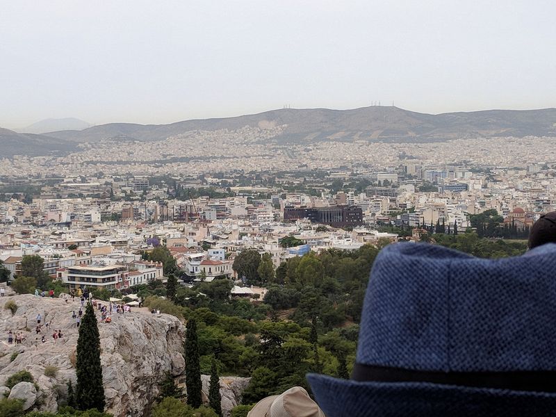 Athens is a big city