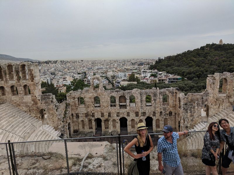 Herodes Atticus theatre from above