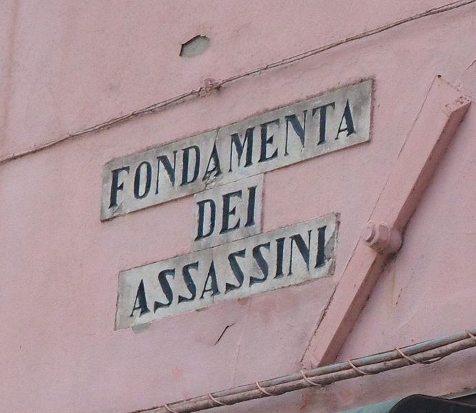 One of the streets is named after assassins for some reason