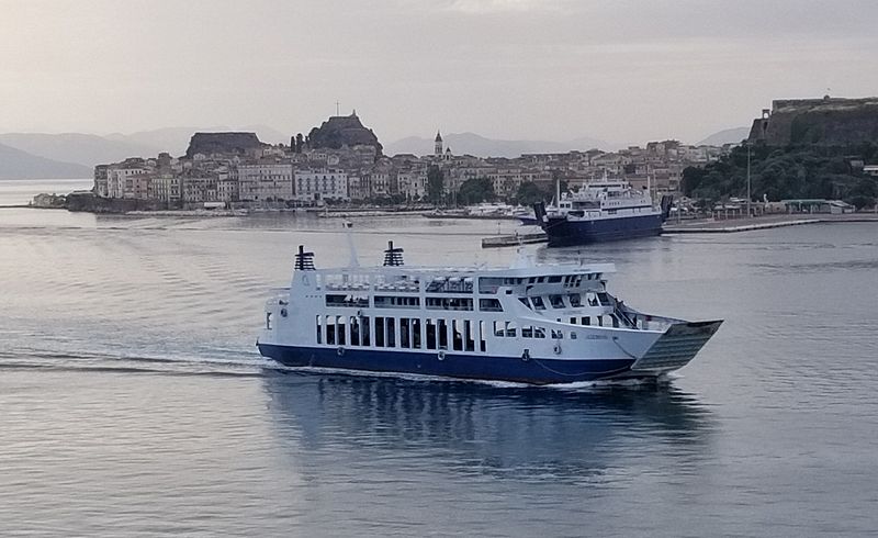 Another ferry arriving