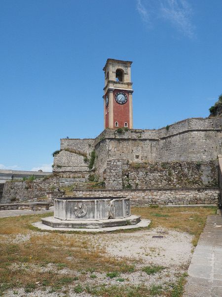 Fountain and bell tower