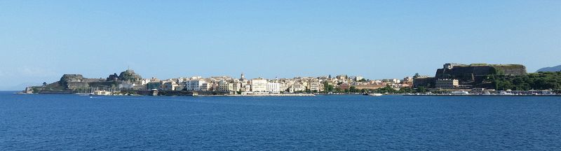 Panorama of Corfu