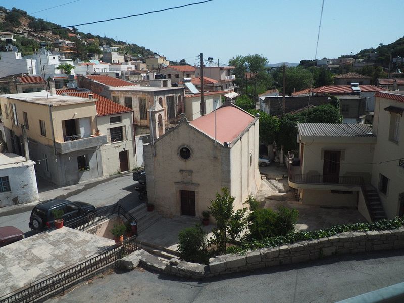 Local church in a village