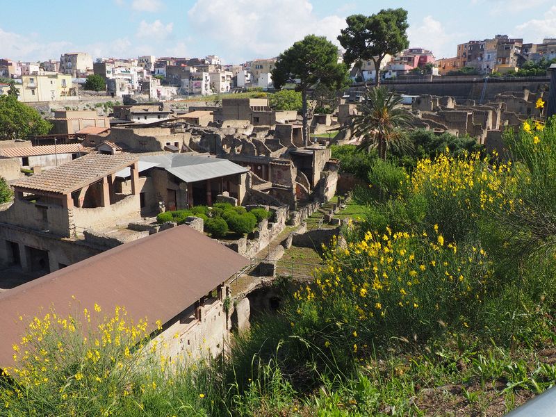 A first sight of Herculaneum excavations from the same era as Pompeii