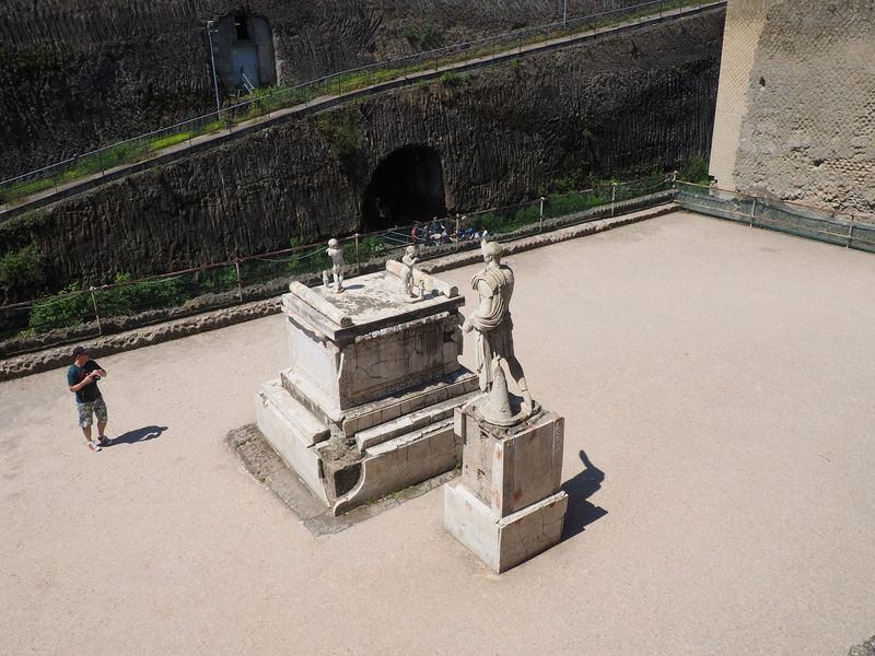 A marble statue of M. Nonius Balbus