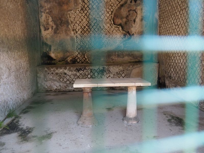 An altar in a temple