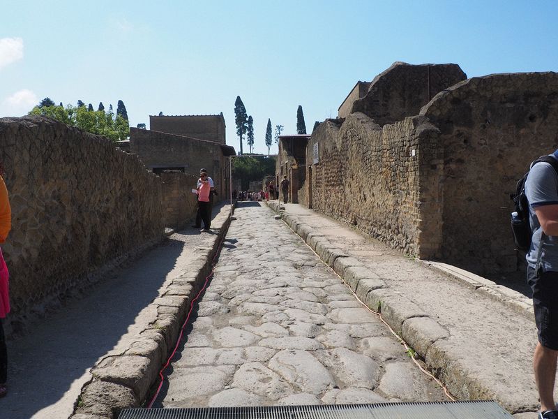 Cobbled street