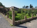 Columns around House of Albergo