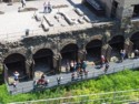 The skeletons are in what once were sea level warehouses