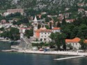 Modern buildings along the water