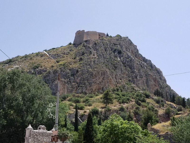 Another view of the Palamidi Fortress