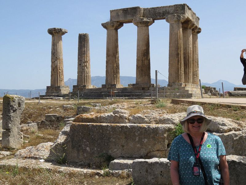 Linda by the Temple of Apollo from 600 BC